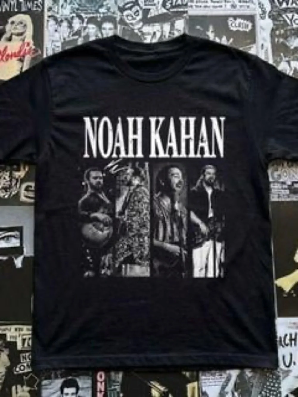 Noah Kahan Black Graphic Short Sleeve Tee - Men's Shirt